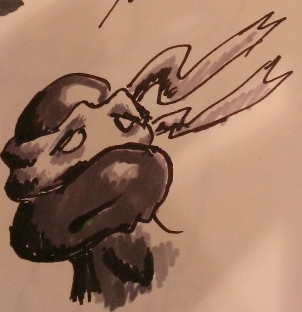 Ninja Turtle - Sketch - Marker